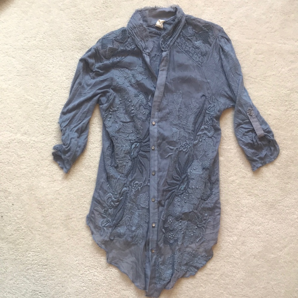 Anthropologie TINY brand button down